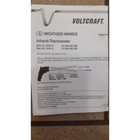 Mobiles Infrarotthermometer VOLTCRAFT